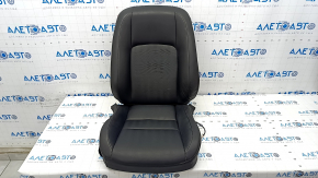 Driver's seat upholstery CT200h 11-17 leather black, heated, dented, needs cleaning, poke