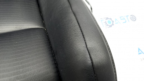 Driver's seat upholstery CT200h 11-17 leather black, heated, dented, needs cleaning, poke