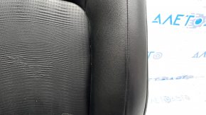 Driver's seat upholstery CT200h 11-17 leather black, heated, dented, needs cleaning, poke