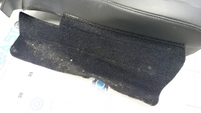 Driver's seat upholstery CT200h 11-17 leather black, heated, dented, needs cleaning, poke