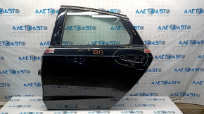 Door assembly rear left Ford Fusion mk5 13-20 black G1, no handle, no plug, scratches on the trim