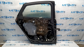Door assembly rear left Ford Fusion mk5 13-20 black G1, no handle, no plug, scratches on the trim