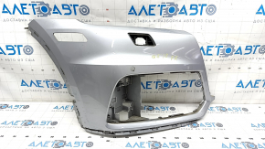 Front bare bumper right side Audi Q5 80A 18-20 silver, for parking sensors, for headlight washers