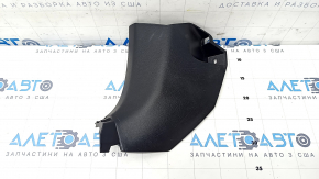 Front pillar trim lower left Lexus CT200h 11-17 black, worn