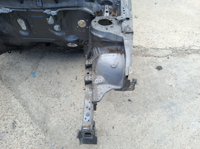 Front left quarter Lexus CT200h 11-17 on body, graphite, rusty