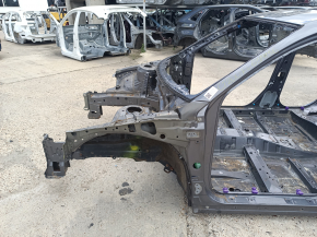 Front left quarter Lexus CT200h 11-17 on body, graphite, rusty