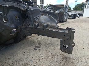 Front left quarter Lexus CT200h 11-17 on body, graphite, rusty