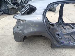 Quarter wing rear right Lexus CT200h 11-17 on the body, graphite, rusty, bumps