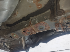 Quarter wing rear left Lexus CT200h 11-17 on the body, graphite, rusty, made, pokes