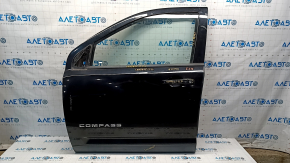 Door assembly front left Jeep Compass 11-16 black PX8