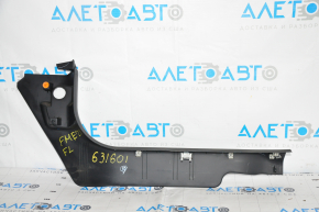 Door sill trim front left Ford Mustang Mach-E 21-23 black with insert, scratches