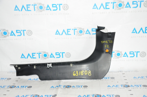 Door sill trim front right Ford Mustang Mach-E 21-23 black with insert, scratches