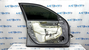Door assembly front left Honda Accord 18-22 keyless, silver NH-830M, scratches on the trim, dent