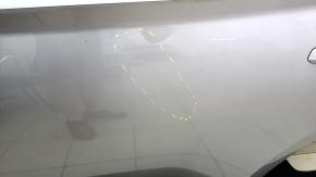 Door assembly rear left Audi Q5 80A 18- silver LZ7G, keyless, tinted, dented