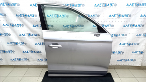 Door assembly front right Audi Q5 80A 18- silver LZ7G, keyless, butt