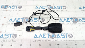 Driver's seat belt latch Fiat 500L 14- black, with sensor