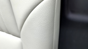 Rear row of seats 2nd row Honda Accord 18-22 gray leather, scratches, broken pad mount, needs cleaning