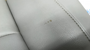 Rear row of seats 2nd row Honda Accord 18-22 gray leather, scratches, broken pad mount, needs cleaning