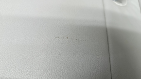 Rear row of seats 2nd row Honda Accord 18-22 gray leather, scratches, broken pad mount, needs cleaning