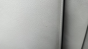 Rear row of seats 2nd row Honda Accord 18-22 gray leather, scratches, broken pad mount, needs cleaning