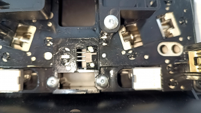 Front light Dodge Challenger 09- black without sunroof, scratches, broken mount