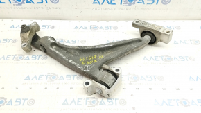 Lower front left arm Volvo XC90 16-22 with brackets and silent block, silent block is torn, ball joint is knocking, under restoration