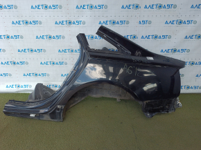 Quarter wing rear left Audi A6 C7 12-18 sawed off, black