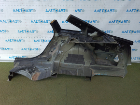 Quarter wing rear right Audi A6 C7 12-18 sawed off, black, made, dent, bumps