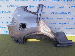 Quarter wing rear right Nissan Rogue 14-20 sawed off, graphite, bumps, dents