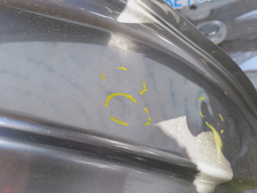 Quarter wing rear right Nissan Rogue 14-20 sawed off, graphite, bumps, dents