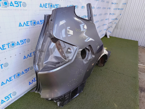 Quarter wing rear right Nissan Rogue 14-20 sawed off, graphite, bumps, dents