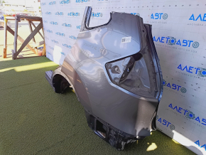 Quarter wing rear left Nissan Rogue 14-20 sawed off, graphite, bumps