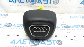 Airbag in steering wheel driver Audi Q5 80A 18-20 black, type 1, scratches