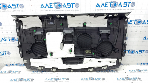 Rear shelf Honda Accord 18-22 black, broken fasteners