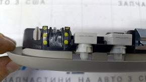 Ceiling light center Jeep Cherokee KL 14-18 gray, missing mount