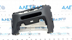 Front panel trim center lower Audi Q5 80A 18- black, scratches