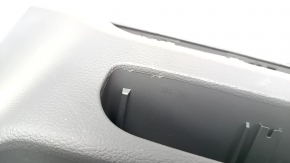Front panel trim center lower Audi Q5 80A 18- black, scratches