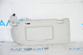Left visor Ford Mustang Mach-E 21-23 light gray, without hook