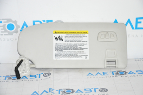 Left visor Ford Mustang Mach-E 21-23 light gray, without hook