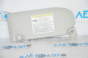 Right visor Ford Mustang Mach-E 21-23 light gray, without hook