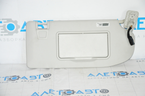Right visor Ford Mustang Mach-E 21-23 light gray, without hook