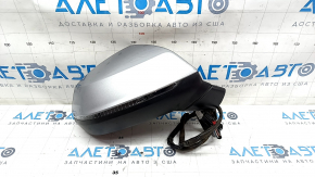 Side mirror right Audi Q5 80A 18-15 pins, auto-dimming, turn signal, BSM, heated, silver