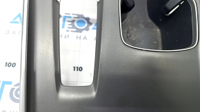Center console trim cup holders Honda Accord 18-22 gray, worn, scratches