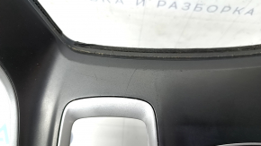 Center console trim cup holders Honda Accord 18-22 gray, worn, scratches