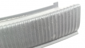 Audi Q5 trunk opening trim 80A 18- black, scratches
