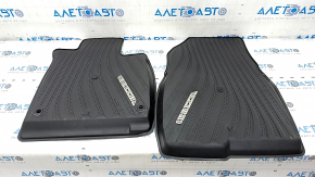 Set of floor mats for Honda Accord 18-22 rubber black