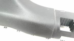 Center pillar trim lower left Audi Q5 80A 18- black, scratches