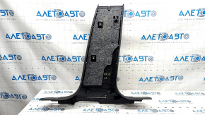 Center pillar trim lower left Audi Q5 80A 18- black, scratches