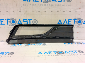 Front bumper grille side left VW Passat b8 16-19 USA under fog lights