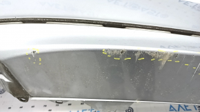 Bare rear bumper Honda Accord 18-22 silver, missing fragment, broken mount, scratches